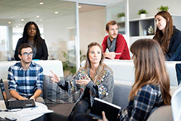 Business meeting interpretation service